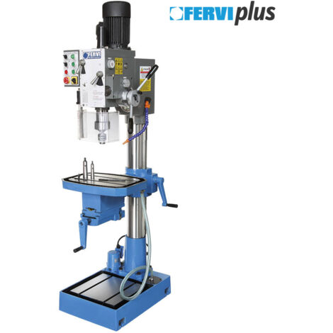 Perceuse a metaux adaptee 400 V 400v gear metal drill Fervi t066