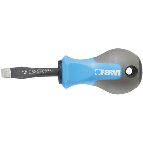 Tournevis plats a pointe diamantee de 6x38 mm Fervi d884/6038 (1/2)