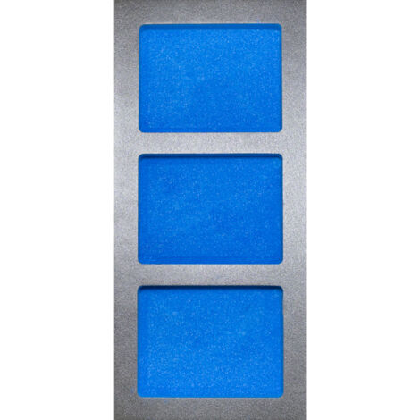 Support petites pieces thermoforme souple 1/3 - 188 x 405 x 33 mm Fervi tm01/100 (1/2)