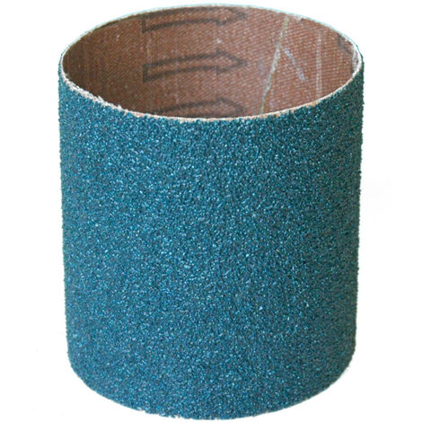 Rouleau abrasif en zirconium pour satineuse 90x100mm grain 60