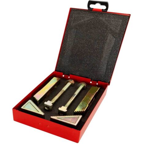 Jeu 6 supports a fente 8 mm pour bloquer pieces fraise Holzmann sws6tlgm8 (1/3)