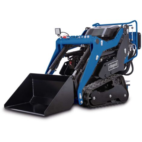 Scheppach – Mini-chargeuse compacte chenilles 8,5CV – Cylindrée 306 cm³ – Capacité charge 200 kg – Démarrage électrique – Largeur 740 mm - mkl730
