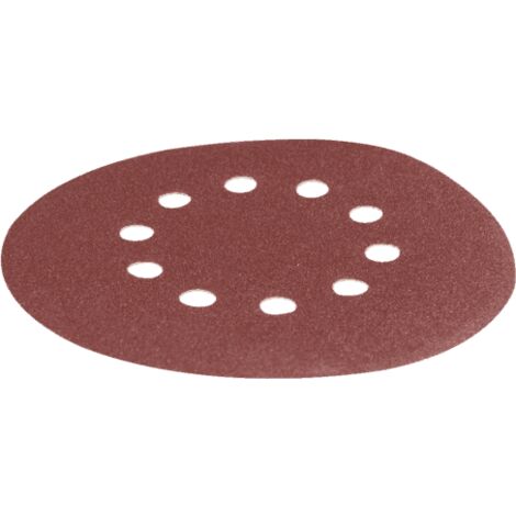 Scheppach Lot de 10 abrasifs Ø 215 mm Grain 120 Pour DS200 / DS920 / DS930 Accessoire Consommable Murs et plafonds