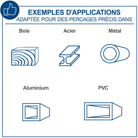 Scheppach Perceuse à colonne DP16VLS - Perceuse d’établi avec étau - 500 W - 5 Vitesses pour le bois, le métal et tous plastiques - Variable 600-2600 min-1 - Distance max 170 mm - Laser intégré