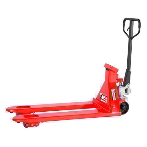 TRANSPALETTE MANUEL ECHELLE 2500 KG HOLZMANN HUB25KG