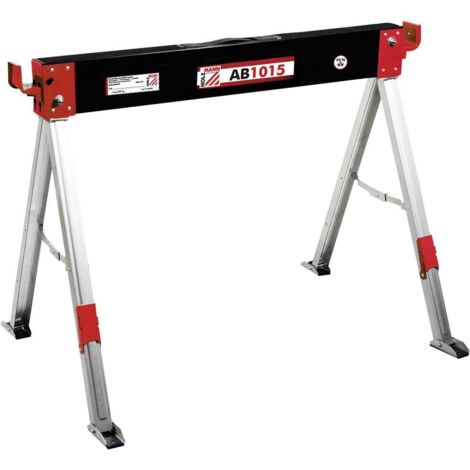 Tréteau pliable 500 kg – Dimensions 1015 mm x 675 mm x 730 mm – Pieds en aluminium renforcé – Transport facile - AB1015 (1/10)