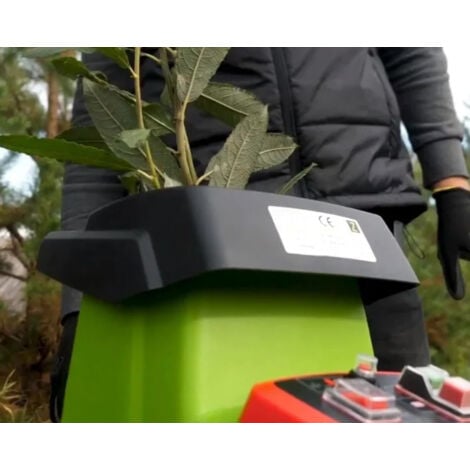BROYEUR ELECTRIQUE DE JARDIN SILENCIEUX 2.8 kW JUSQU'A 44mm ZIPPER ZI-GHAS2800
