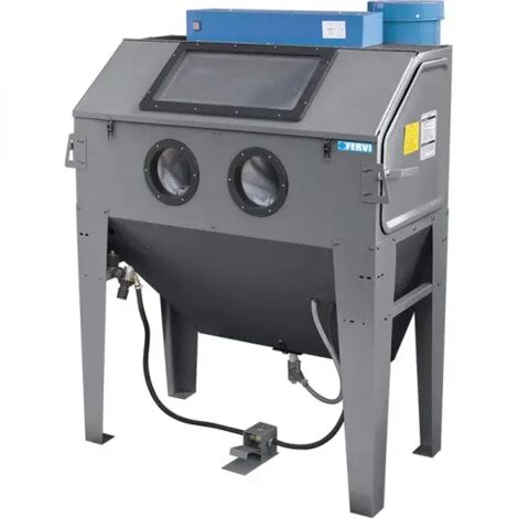 CABINE DE SABLAGE SABLEUSE AVEC ASPIRATEUR FERVI 0687 (1/3)