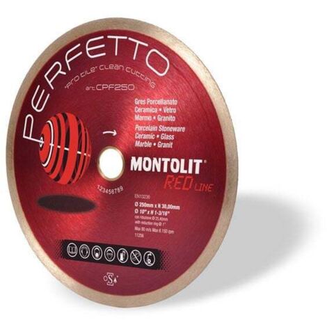 DISQUE DE DIAMANT 350 MM POUR GRŽêS EMAILLŽë ET DELICAT VERRE MARBRE GRANITE MONTOLIT CERMONT CPF350