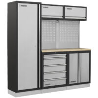 MOBILIERS D'ATELIER ENSEMBLE ETABLI RÂTELIER ARMOIRE GARAGE FERVI A007C
