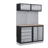 MOBILIERS D'ATELIER ENSEMBLE ETABLI RÂTELIER ARMOIRE GARAGE FERVI A007M