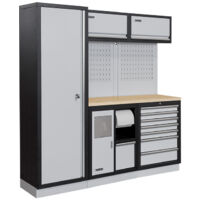 MOBILIERS D'ATELIER ENSEMBLE ETABLI RÂTELIER ARMOIRE GARAGE FERVI A007I