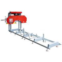 Holzmann – Scie à grumes thermique 3658x25x0,9 – Moteur 389cc 13HP – Longueur de coupe illimitée – Pour bois dur et humide