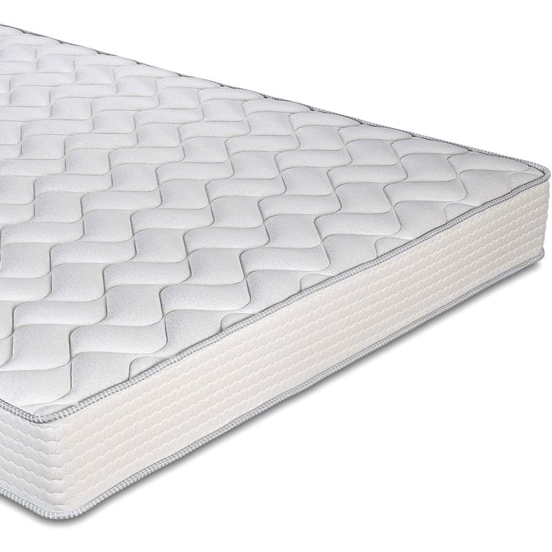 EVERGREENWEB - Materasso Singolo 80x200 in Waterfoam alto 20 cm con CUSCINO  Memory Foam GRATIS ORTOPEDICO Rivestimento Bianco effetto Massaggiante  Antiacaro per Tutti Reti e Letti Singoli, FASHION