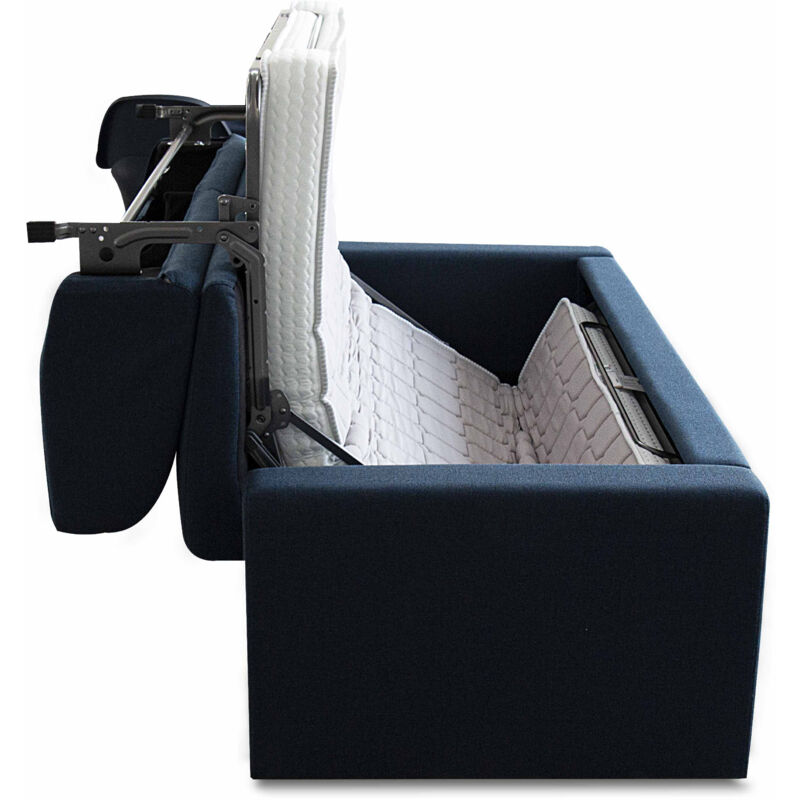 Materasso Divano Letto 140x190cm In Waterfoam - Ortopedico 12cm, Anallergico, Made In Italy - Foto 6