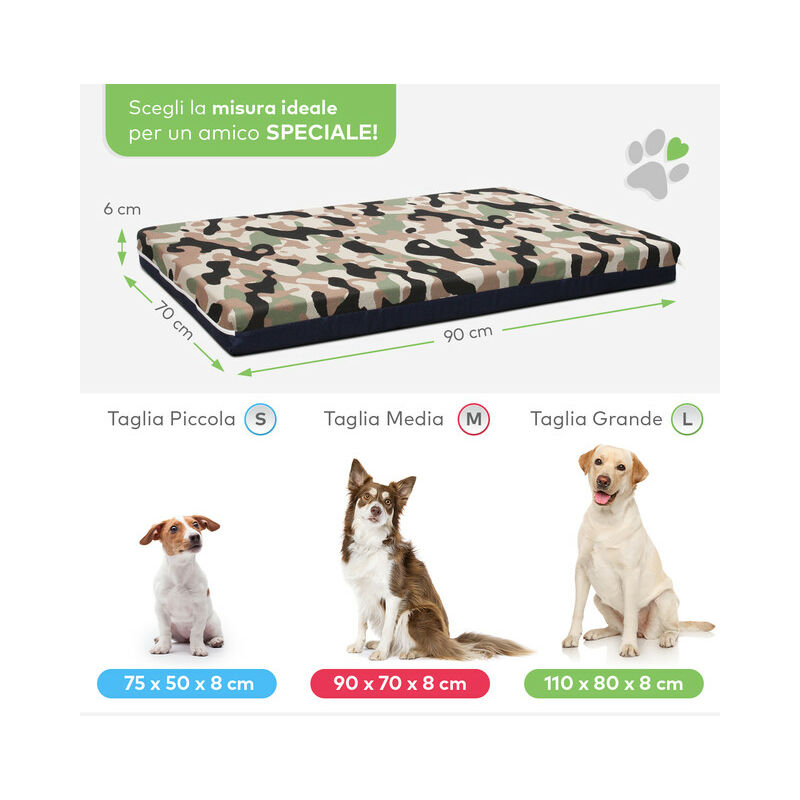 Cuccia Cane da interno Sfoderabile PetLove - Evergreen Web