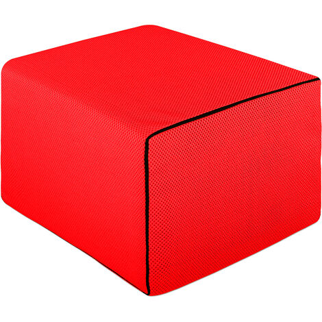 EVERGREENWEB - Pouf Letto con Materasso Singolo 80x190 cm in WaterFoam Alto 15 cm, Salvaspazio Pieghevole per Camera e Soggiorno, Futon Pieghevole Salvaspazio, Tessuto 3D Turchese