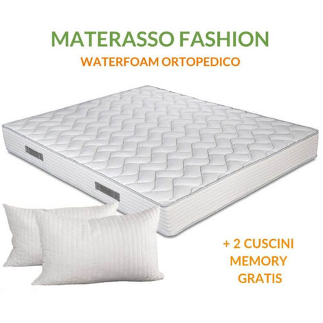 Materasso alto 20 cm ortopedico anatomico in AirPur® e Memory foam