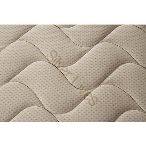 Trade Shop - Materasso Pesante A Molle Bonnel E Foam Spessore 24 Cm  Matrimoniale Singolo -130x190 