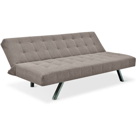 Divano Letto Baldiflex Praticho 2 Posti - Memory Foam, Rivestimento Lavabile, Colore Arancio - Foto 10