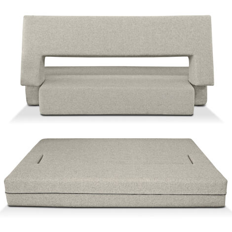 MASVIS Materasso Pieghevole In Memory Foam 3 Posti Con Rivestimento Lavabile - copertina