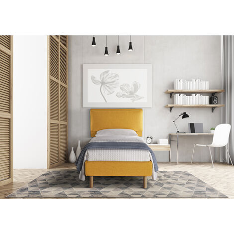 Giroletto Con Cassetti 90x190 Cm - Struttura Letto In Legno Con Contenitore - Foto 4