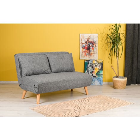 EVERGREENWEB Poltrona Letto trasformabile GRIGIA Poltrona letto