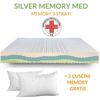 EVERGREENWEB - Correttore Materasso in Memory Foam MED