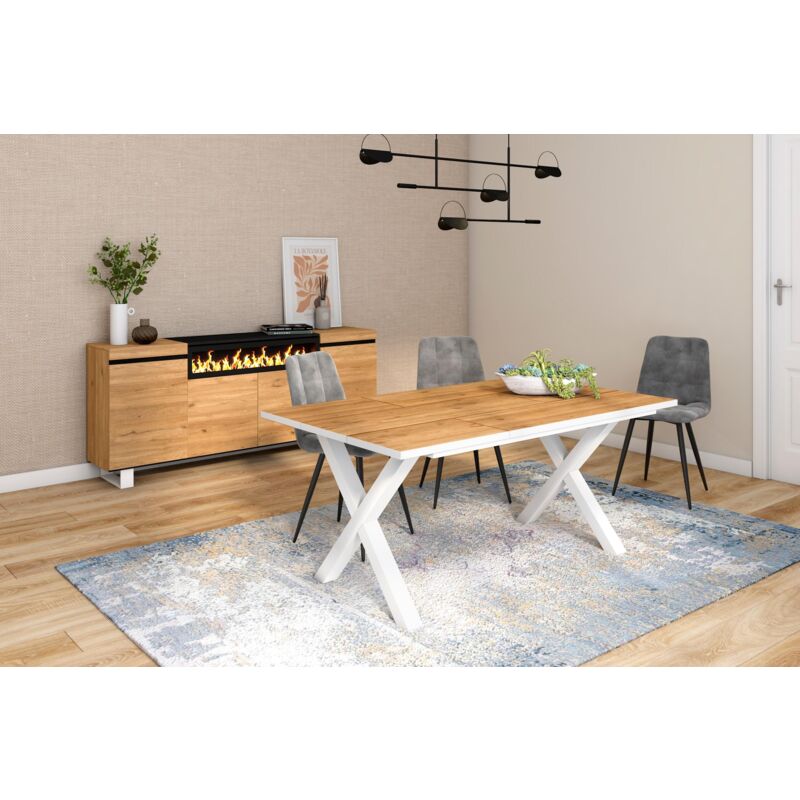  Table de Salon Mesa de comedor plegable multifunción con polea,  mesas de centro de madera, mesas de escritorio plegables para sala de  estar, comedor, cocina, muebles para el hogar, mesa auxiliar (