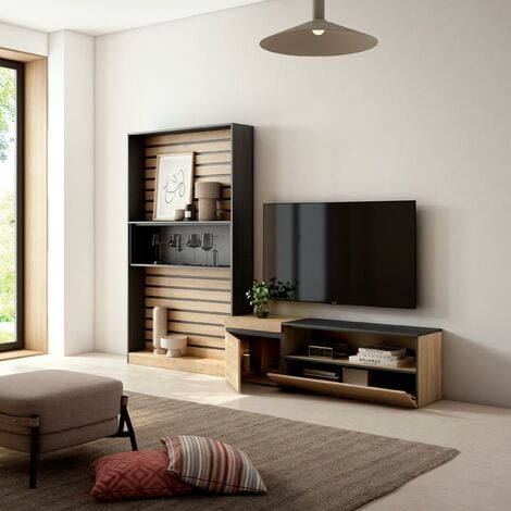 Mueble TV de salón 185 cm (ancho) - Hermógenes