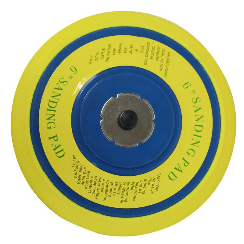 Plato para Pulidora Orbital Vinilo 6"