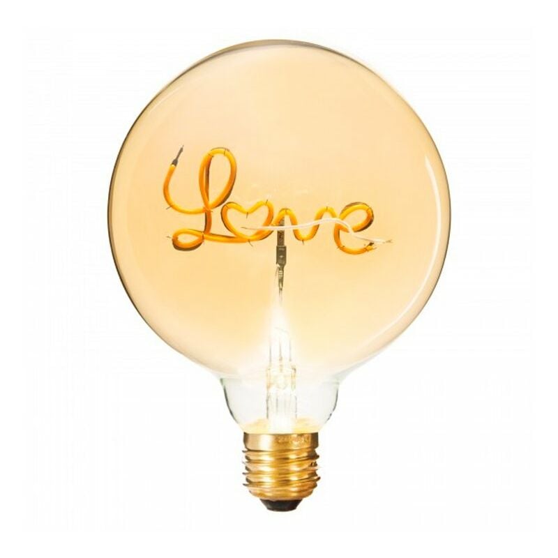 Bombilla LED decorativa love E27 2W