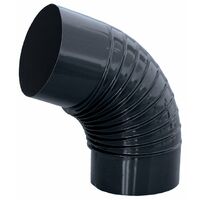 Codo de 90º vitrificado para estufa Medidas 100MM