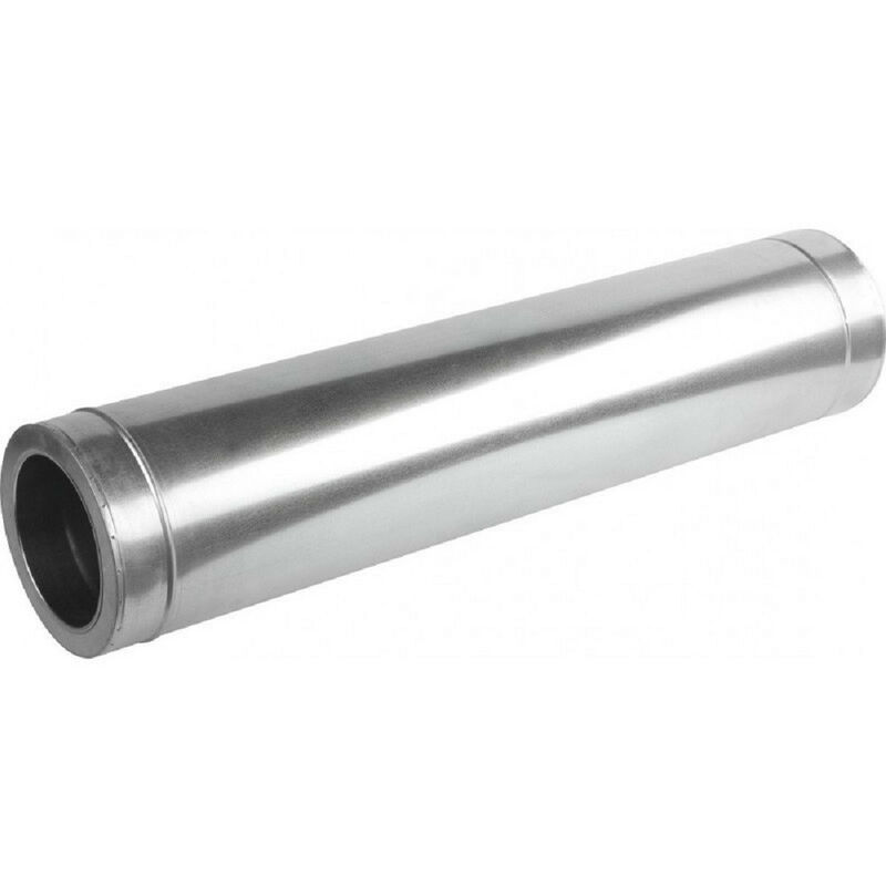 TUBE d'Echappement Universel Inox, Ø 63mm, L.100cm.