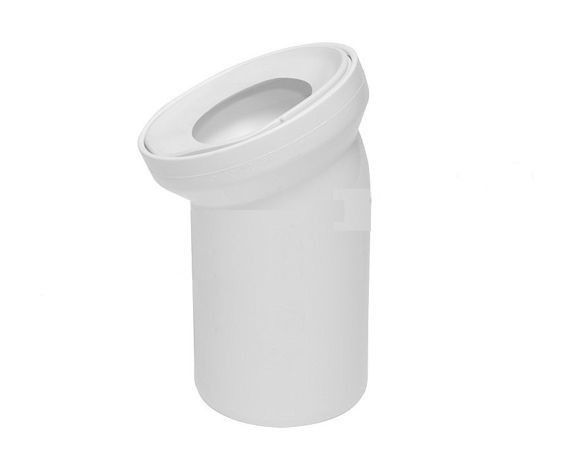 Pipe coudée de WC orientable, diamètre 110mm, boule : : Bricolage