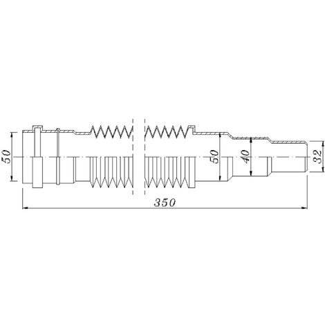 Flexibles d aspiration Manchons de raccordement Manchon de raccordement DN  40 intérieur