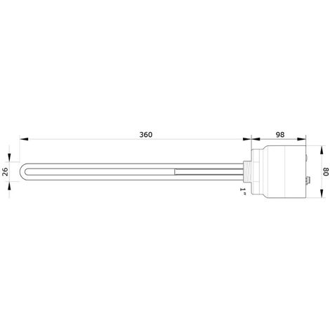 Resistance Electrique Thermostat Pour Ballon D Eau 1500w 1 230v