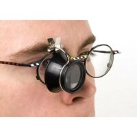 Westfalia Klemmlupe für Brillen, mit 3-facher Vergrößerung