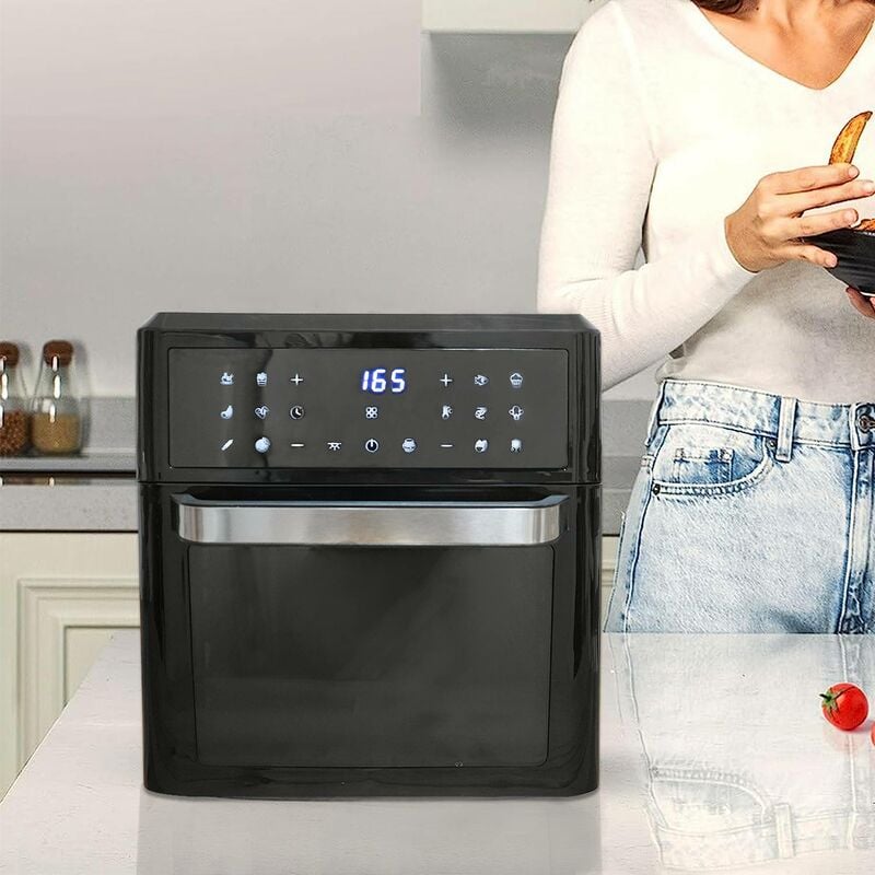 Tristar Friggitrice ad Aria Digitale Forno, 10 Litri, 1800 W, Cestello  friggitrice, 10 Programmi di Cottura, Airfryer BPA-free, Nero, FR-6964 :  : Casa e cucina