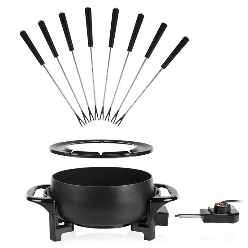 Staub - Set Fonduta Gourmet 18 cm Nero in Ghisa