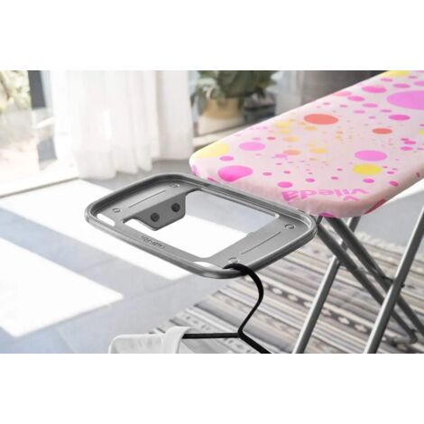 Asse da stiro KADAX 120x42cm con supporto ferro ampio tavolo pieghevole