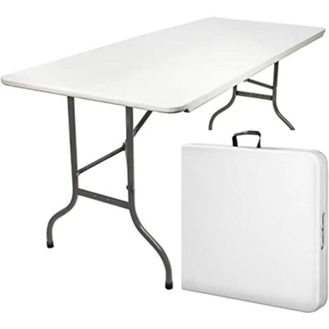 Tavolo Rettangolare Pieghevole 183x76x74 cm - Robusto e Versatile per Horeca