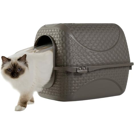 Lettiera Per Gatti Prive' - 2 COLORI - Box Antiodore Portatile Con