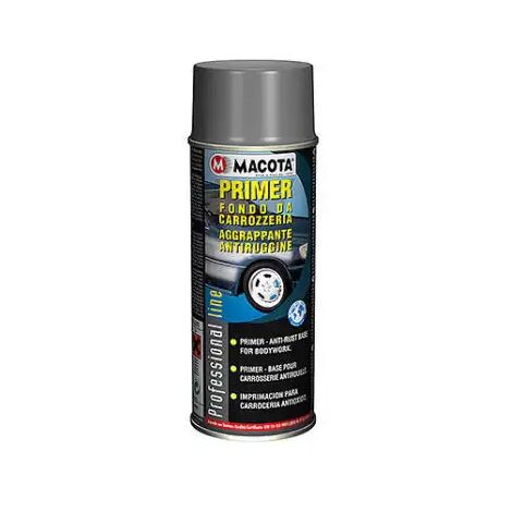 Macota Filler Fondo Riempitivo Carrozzeria 1K Grigio Scuro 400ml - Vernice Spray Monocomponente Professionale - Foto 9
