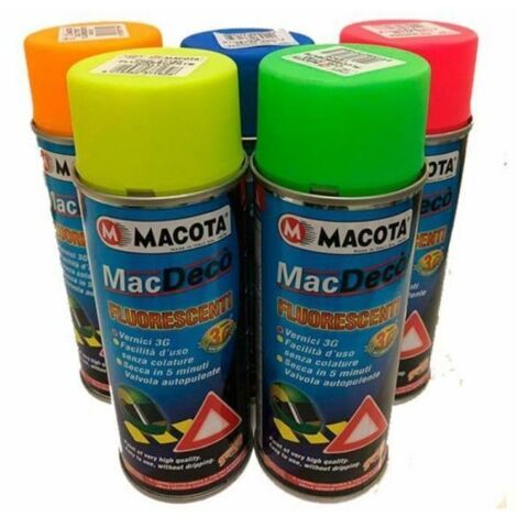 Vernice Acrilica Fai Da Te Vernice Spray MACOTA Fluorescente 400ml