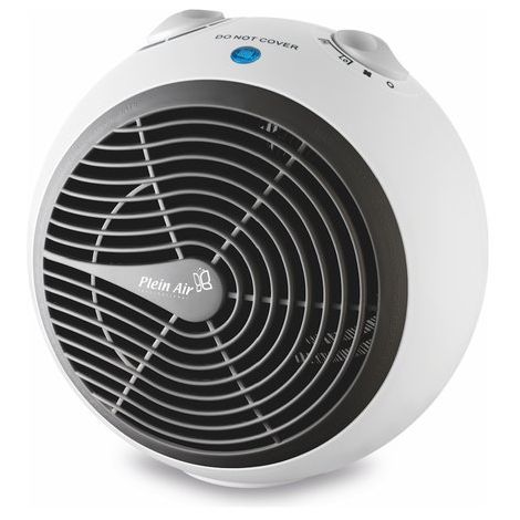 Stufa Elettrica Termoventilatore Portatile 2000W con Termostato Regolabile