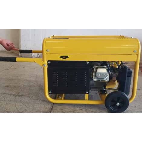 Gruppo Elettrogeno Generatore di Corrente 3KW Motore 4Tempi 15 Litri 6,5HP Euro5