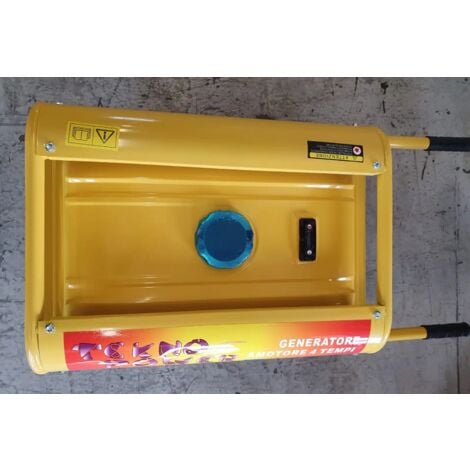 Gruppo Elettrogeno Generatore di Corrente 3KW Motore 4Tempi 15 Litri 6,5HP Euro5