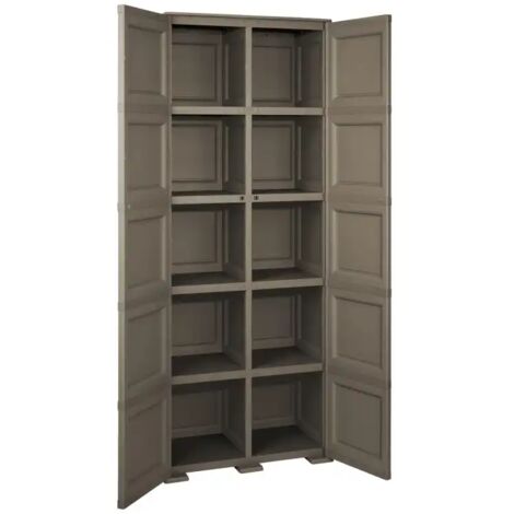 Tontarelli Omnimodus Armadio 2 Ante 5 Moduli Wenge' 79x47x203 cm 5 Ripiani