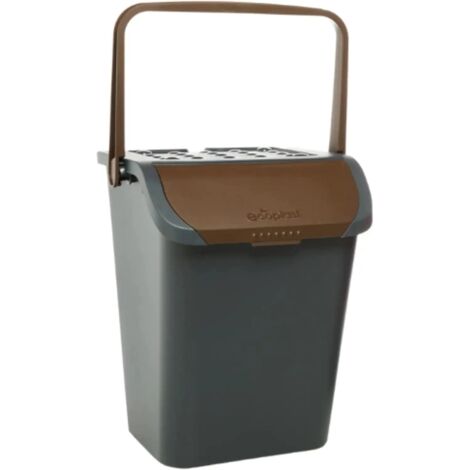 Pattumiera Differenziata Componibile Eacommerce 25 Litri - Plastica, Sistema Aggancio, Per Casa E Giardino - Foto 3